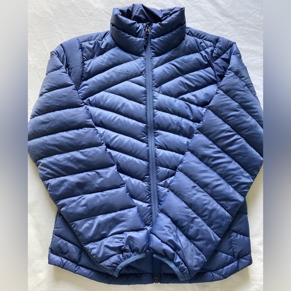 Blue Marmot puff down jacket
